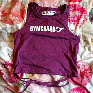 Gymshark ribbon crop top L